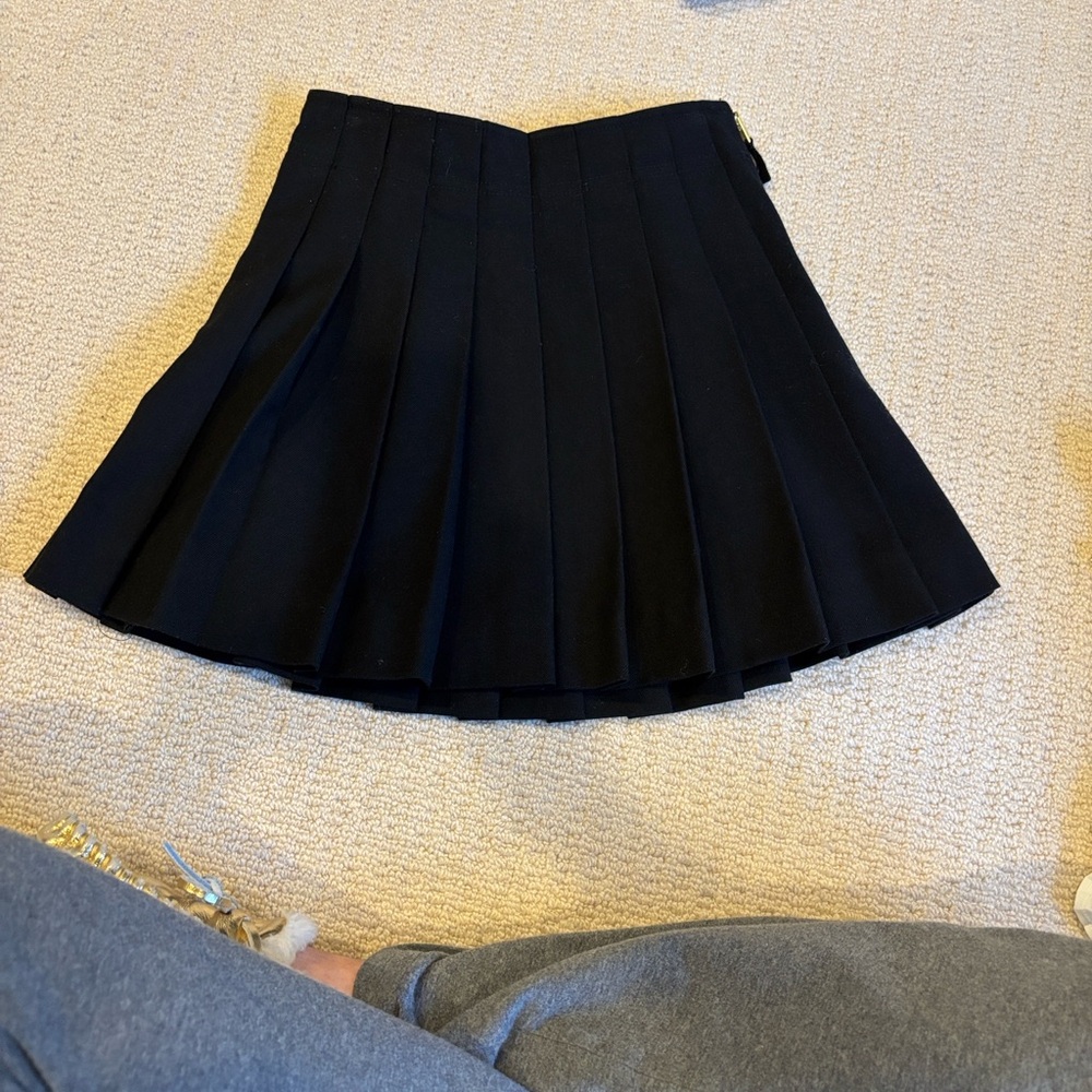 Crewcuts Black Pleated Mini Skirt